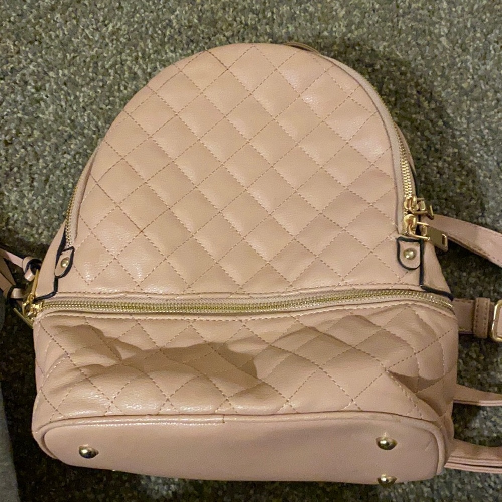 Pink backpack